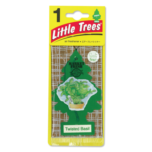 Little Trees Twisted Basil Car Freshener