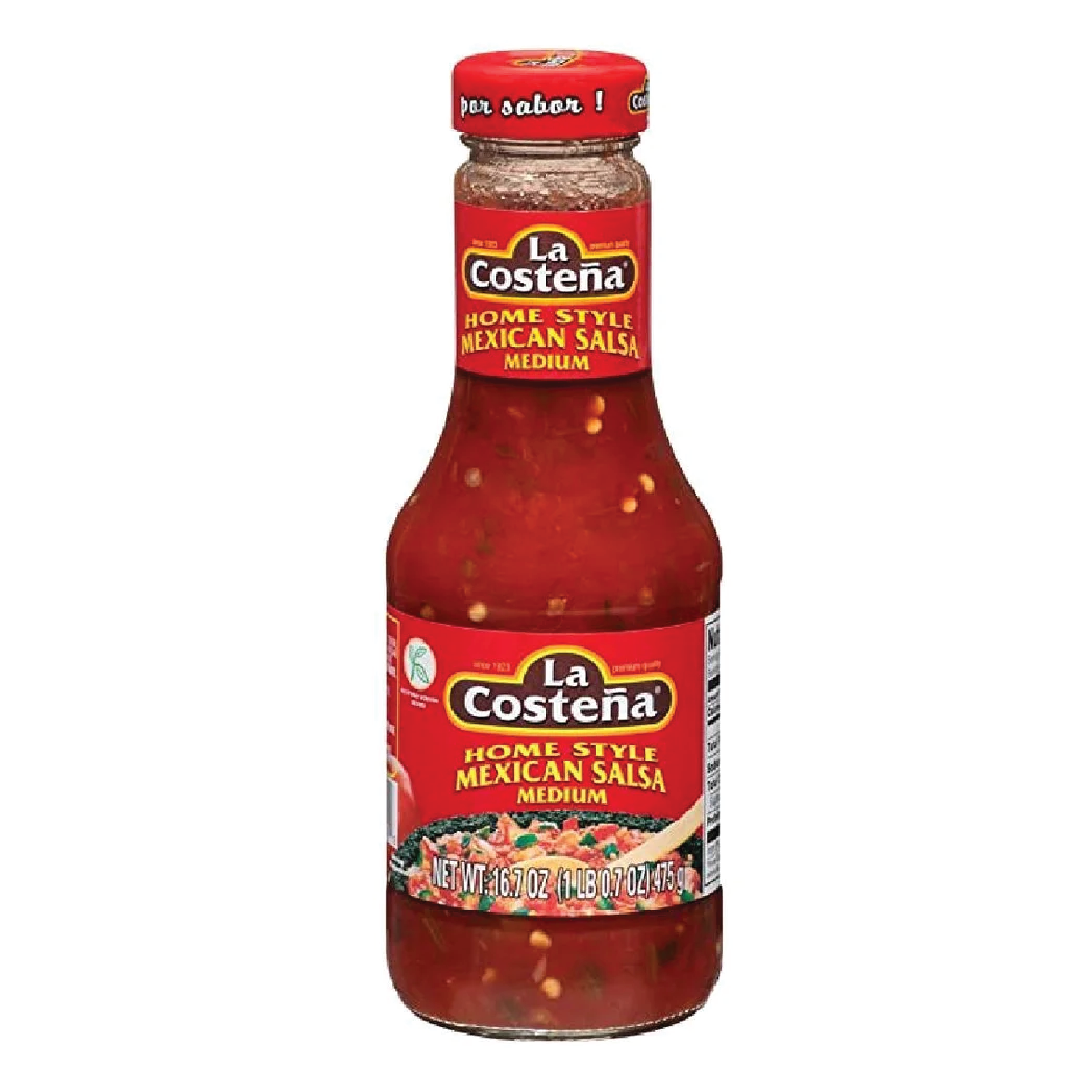 La Costena Medium Home Style Mexican Salsa 16.7oz