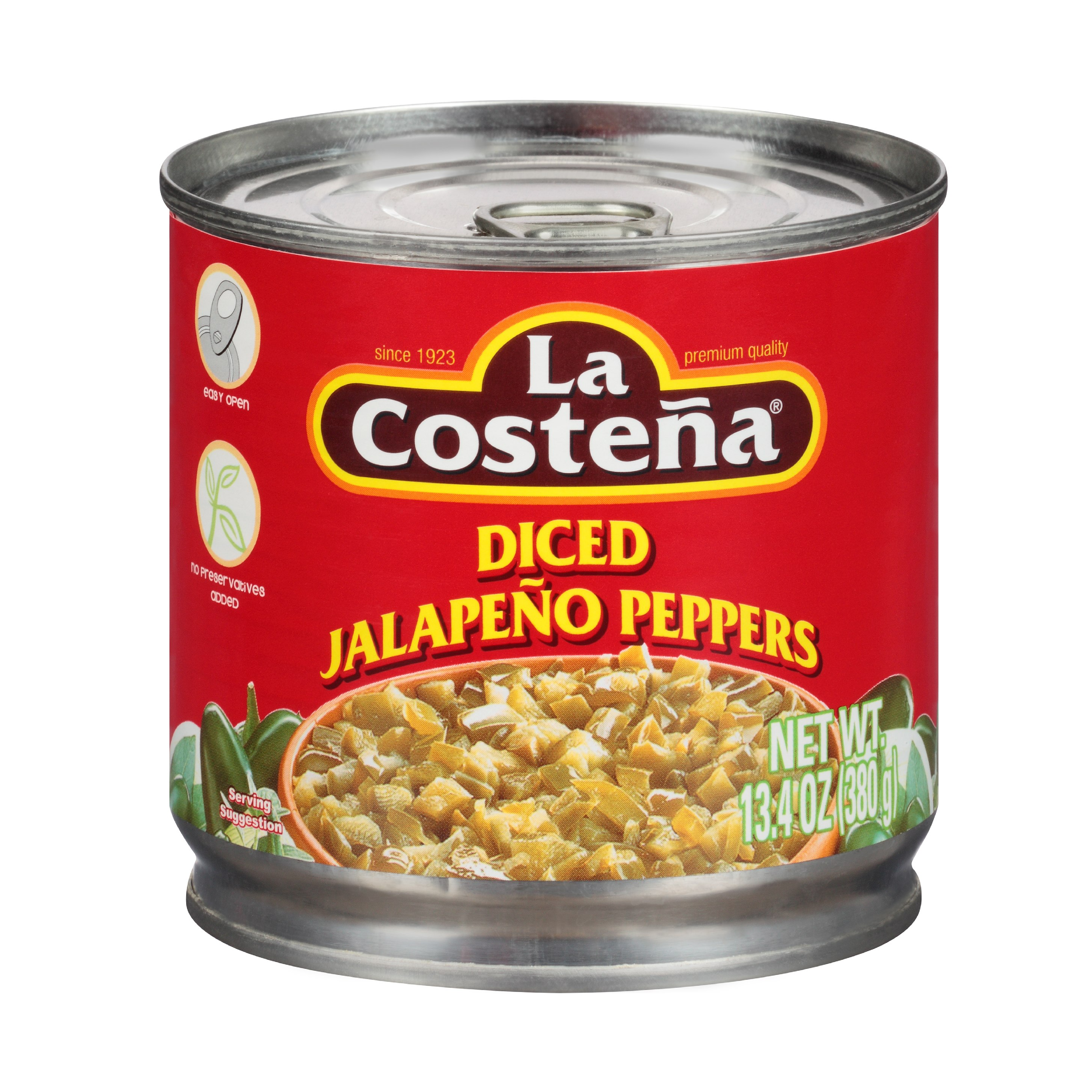 La Costena Diced Jalapeno Peppers 13.4oz