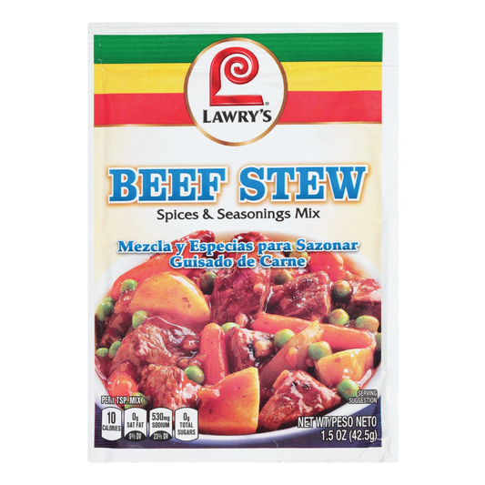 Lawry's Beef Stew Spices & Seasoning Mix 1.5oz
