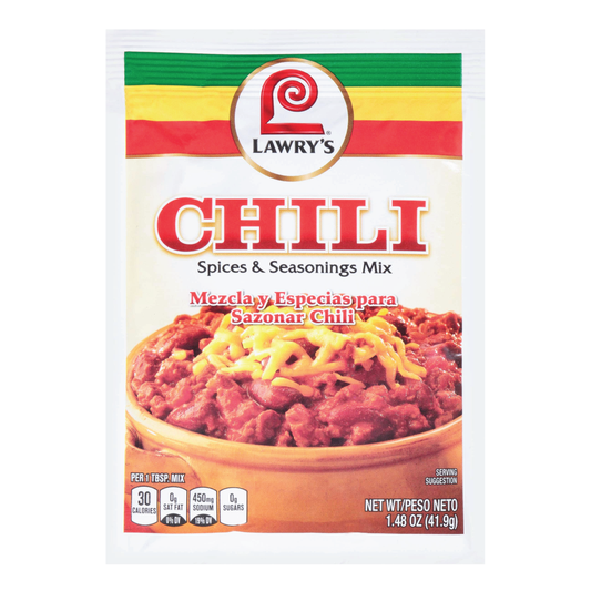 Lawry's Chili Spices & Seasoning Mix 1.48oz