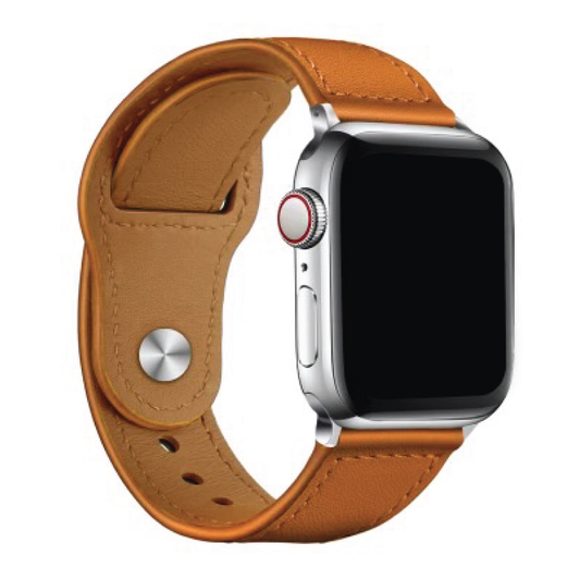 Apple Watch Brown Leather Band Straps  Size | 38/40/41MM