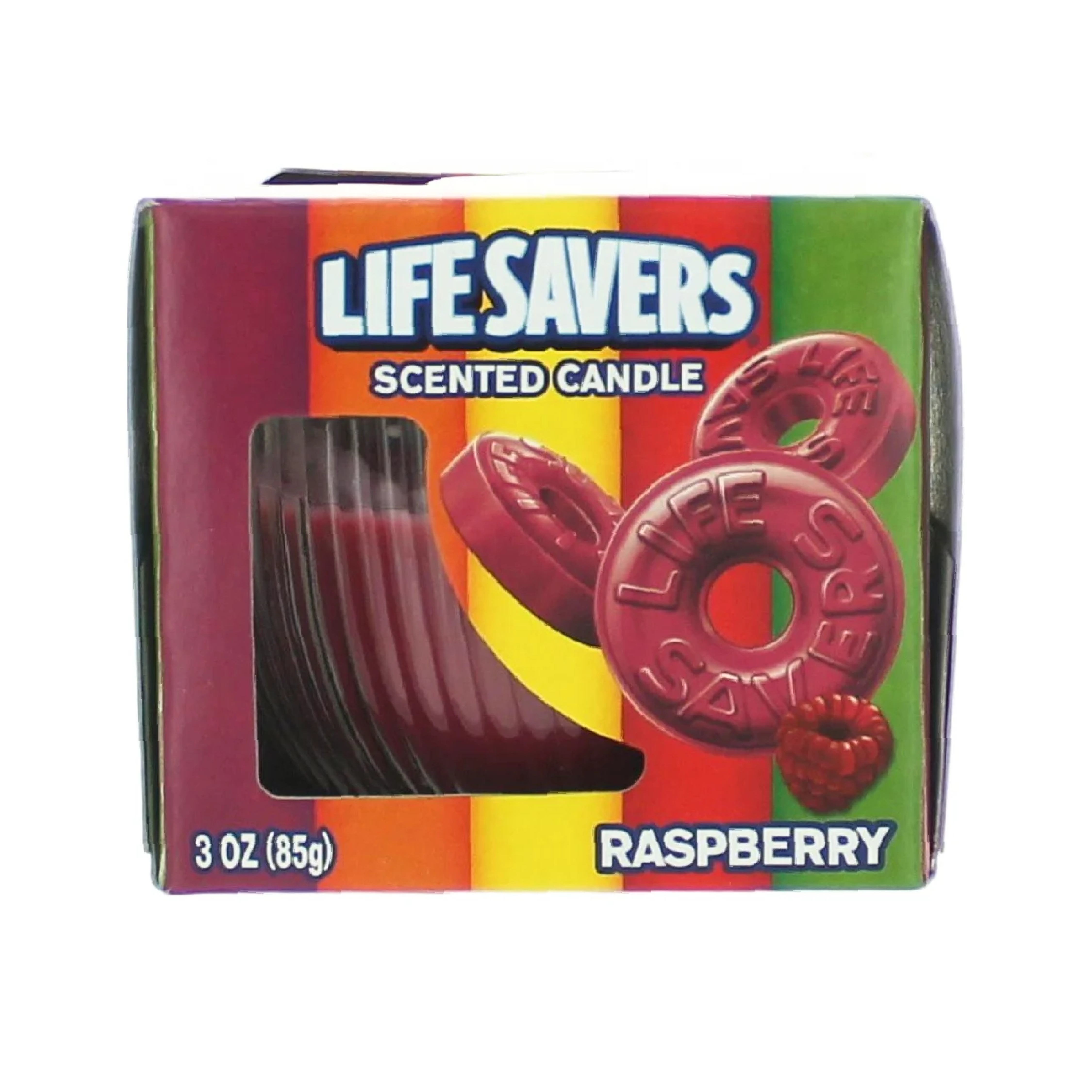 Lifesavers Raspberry Scented Candle 3oz