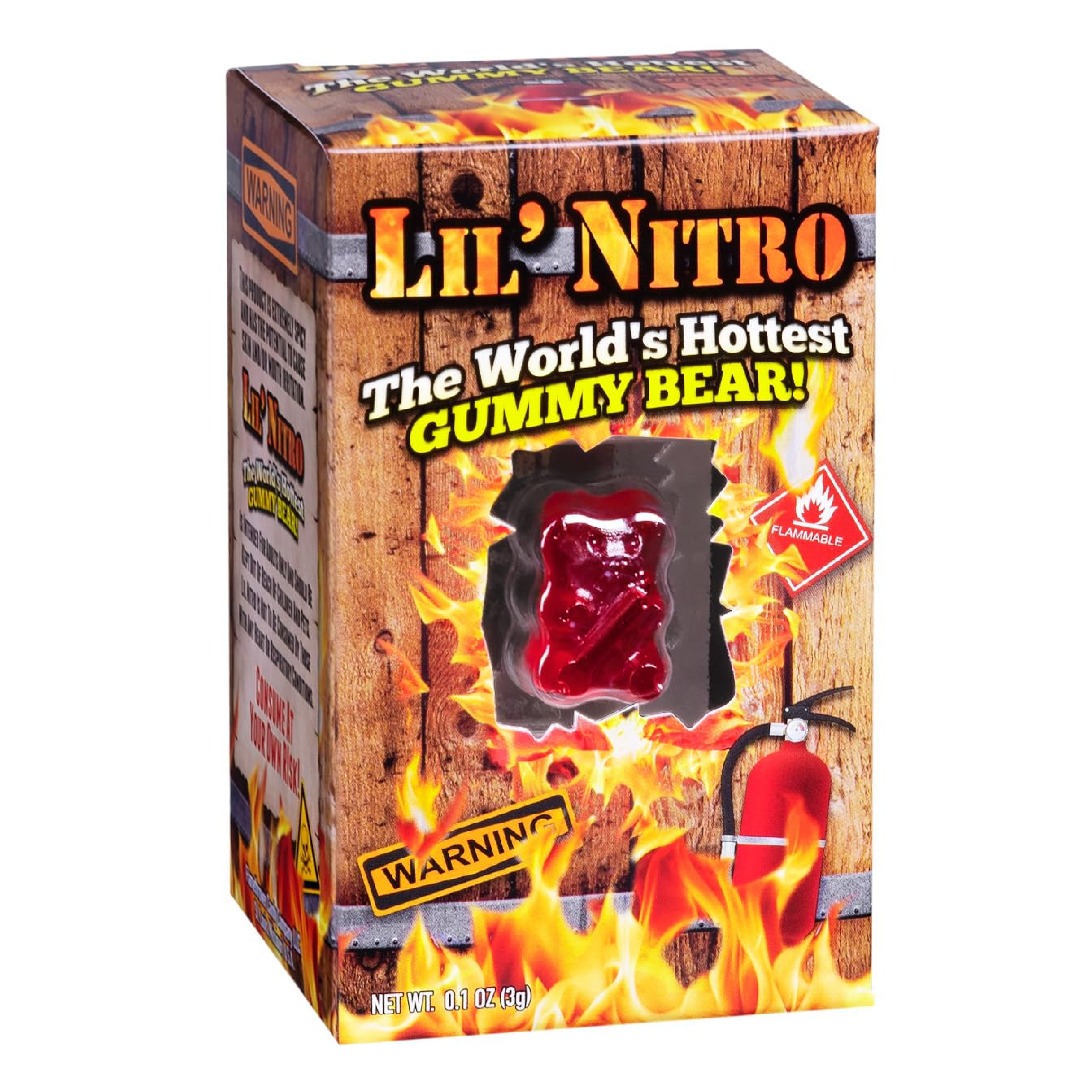 Lil' Nitro Worlds Hottest Gummy Bear .1oz