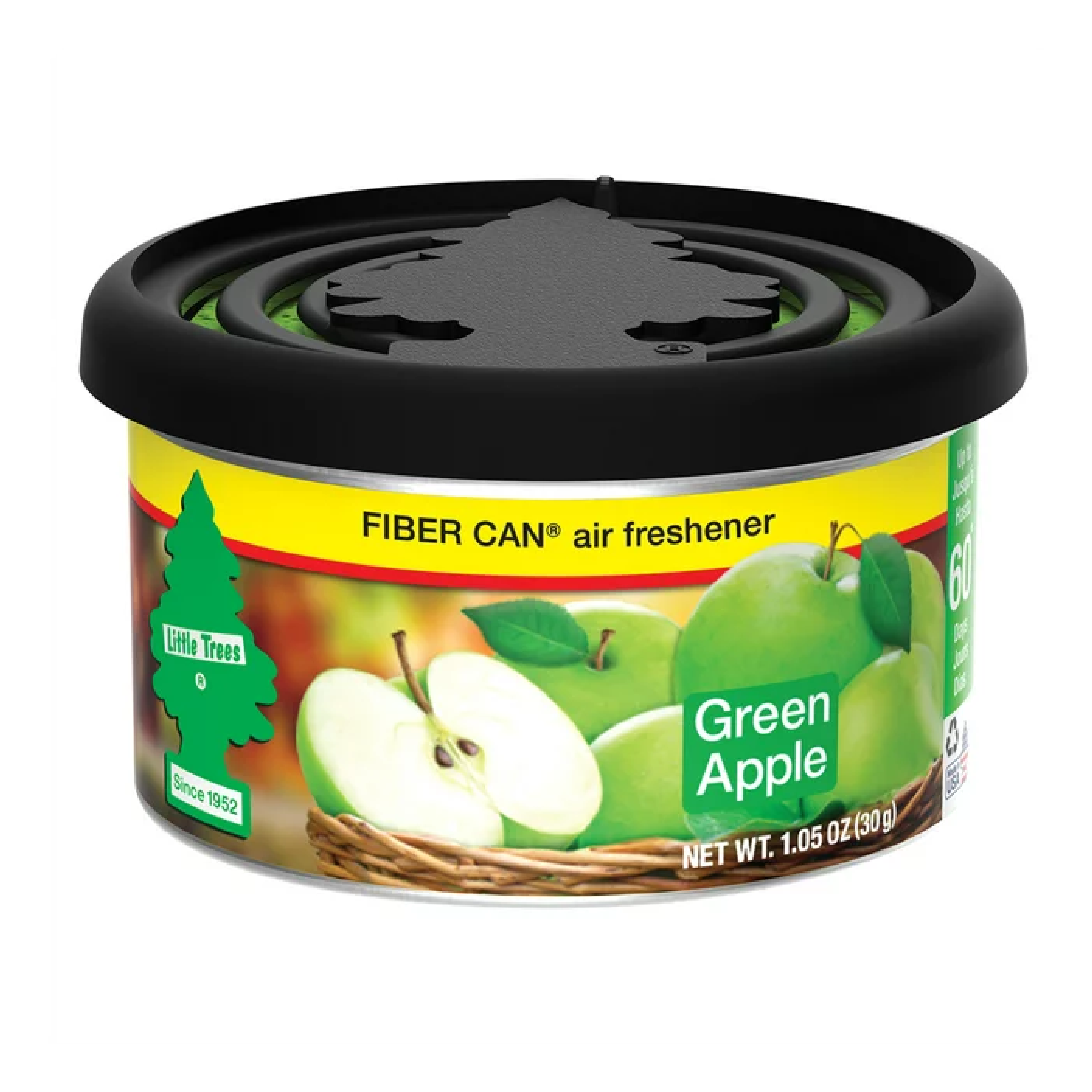 Little Trees Green Apple Fiber Can 1.05oz