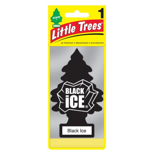 Little Trees Black Ice Car Freshener