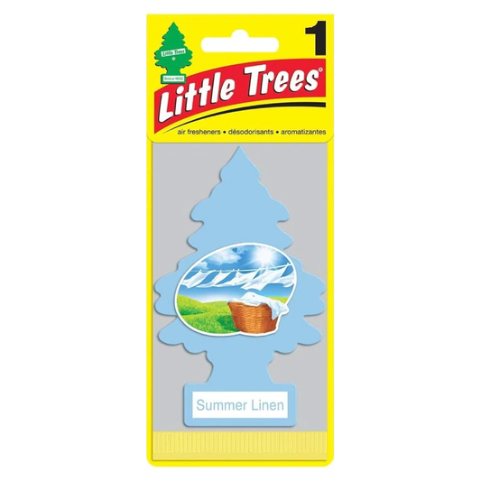 Little Trees Summer Linen Car Freshener