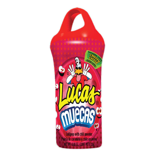 Lucas Muecas Cherry Flavored Chewy Lollipop .88oz