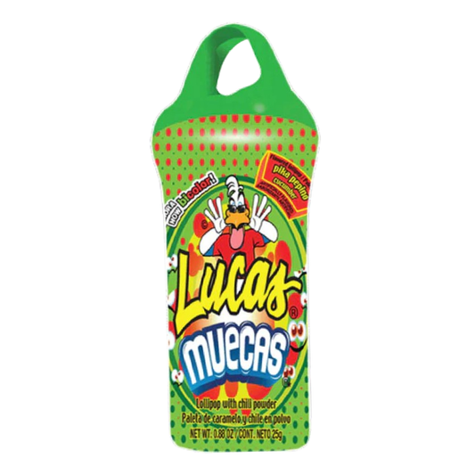 Lucas Muecas Pepino Cucumber Flavored Chewy Lollipop .88oz