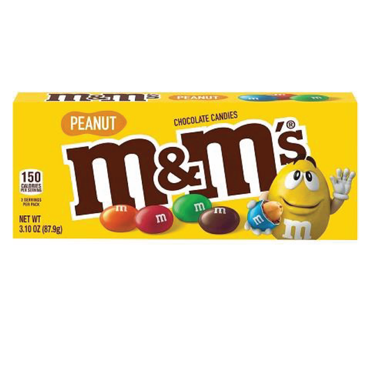 M&M's Peanut Chocolate Candies 3.1oz