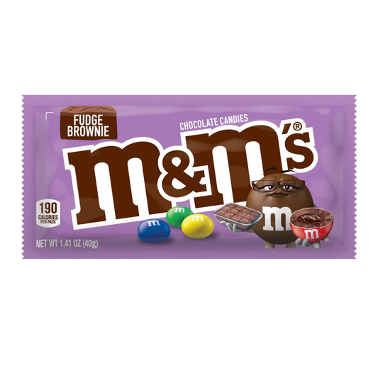 M&M's Fudge Brownie Chocolate Candies 1.41 oz