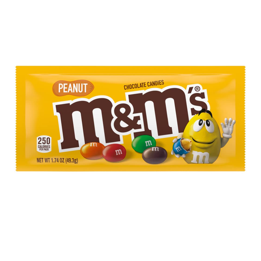 M&M's Peanut Chocolate Candies 1.74oz