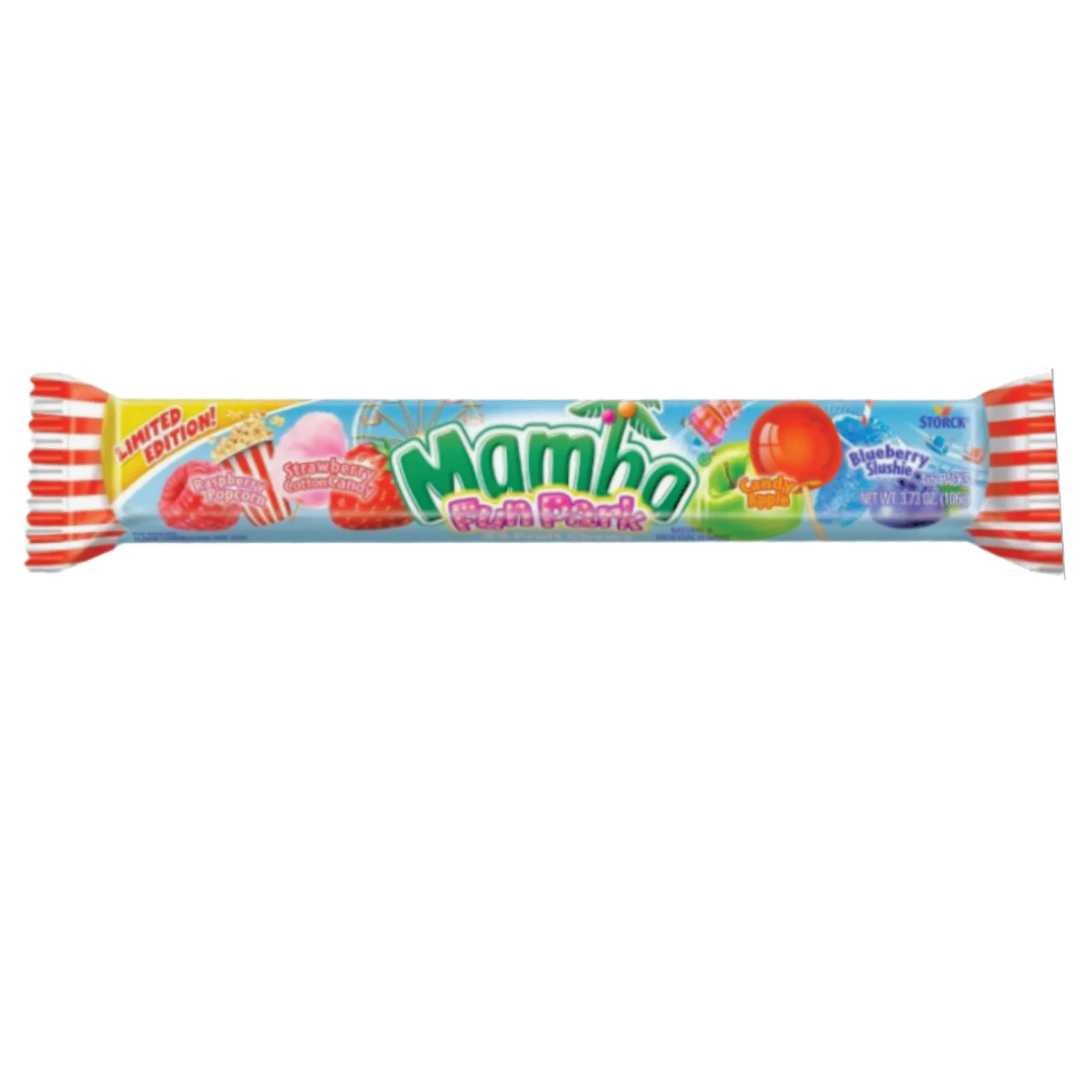 Mamba Limited Edition Fun Park King Size Fruit Chews Bar 3.73oz