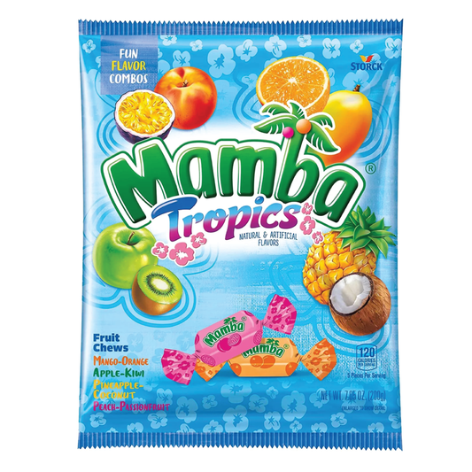 Mamba Tropics Fruit Chews 3.52oz