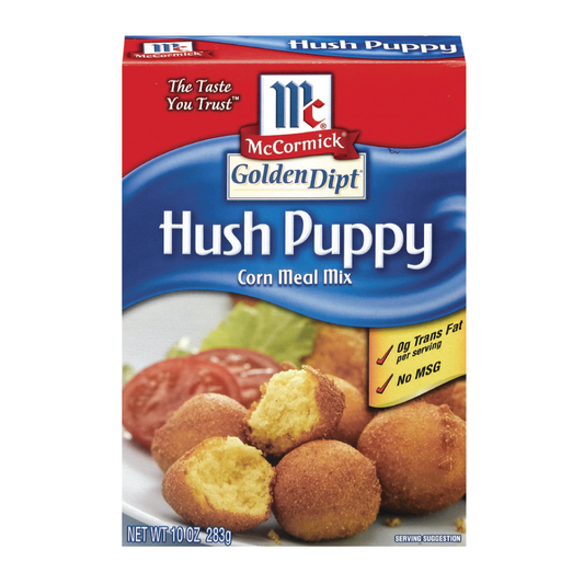 McCormick GoldenDipt Hush Puppy Corn Meal Mix 10oz
