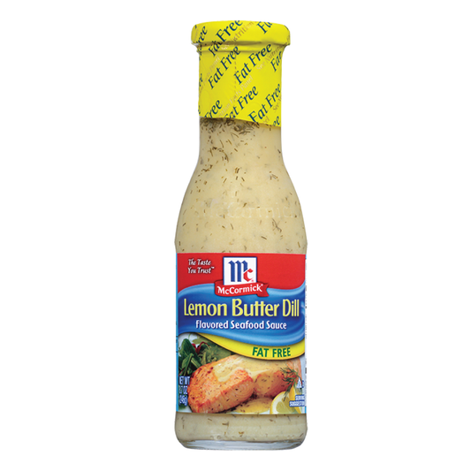 McCormick Fat Free Lemon Butter Dill Flavored Seafood Sauce 8.7oz