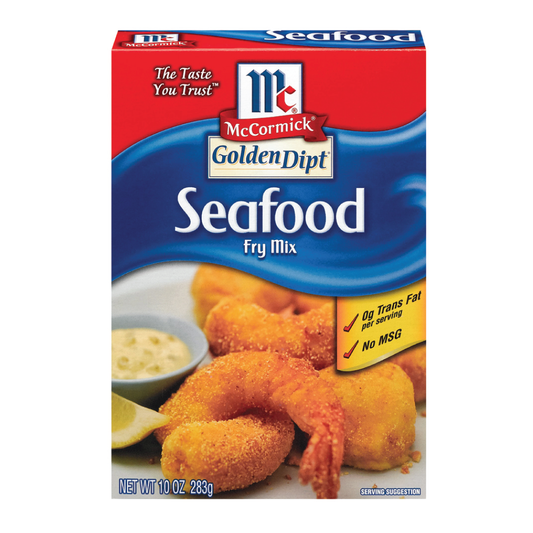 McCormick GoldenDipt Seafood Fry Mix 10oz