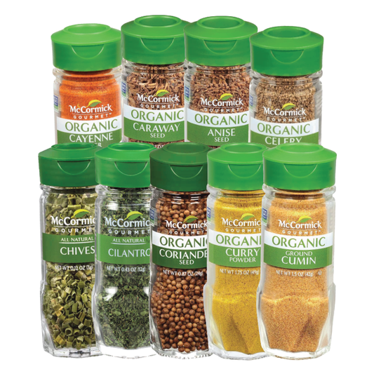 McCormick Variety Gourmet Organic Seasoning Shakers #1