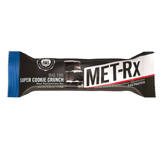 MET-Rx Big 100 Super Cookie Crunch Protein Bar 3.52oz