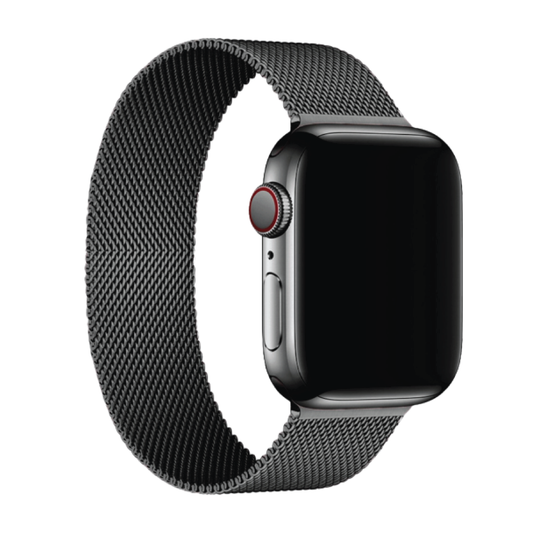 Apple Watch Black Milanese Band Straps  Size |42/44/45/49MM