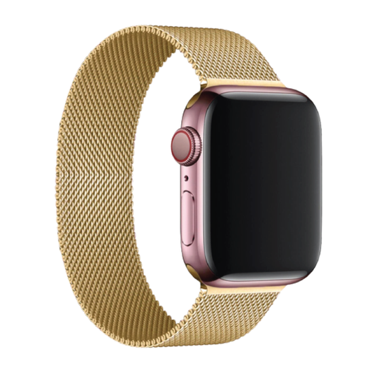 Apple Watch Gold Milanese Band Straps  Sizes | 2/44/45/49MM