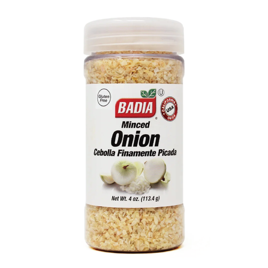 Badia Minced Onion Shaker 4oz