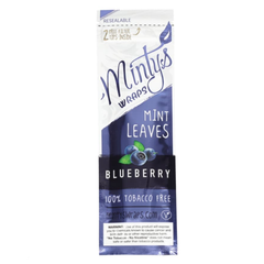 Mintys Blueberry Mint Leaves Wraps 2pk