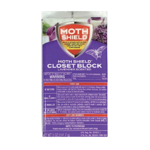 Closet Freshener Original Scented Block Kills Clothes Moths & Carpet Beetles 5oz, Size: One Size