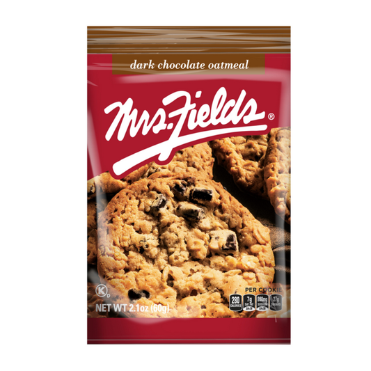 Mrs.Fields Dark Chocolate Oatmeal Cookie 2.1oz