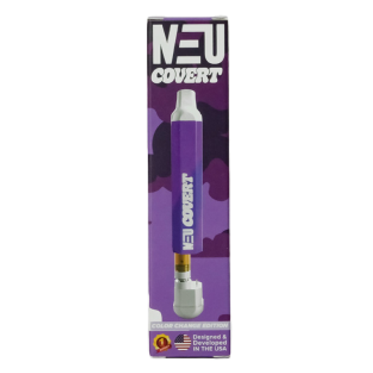 NEU Covert Purple Discreet 510 Thread Cart Battery 320mAH