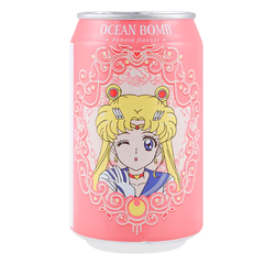 Ocean Bomb Sailor Moon Pomelo Flavor Sparkling Water 330ml (Taiwan)