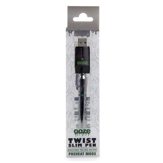 OOZE Twist Slim Chrome Battery & Charger Kit 320mAH