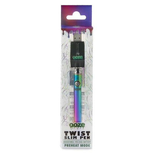OOZE Twist Slim Rainbow Battery & Charger Kit 320mAH