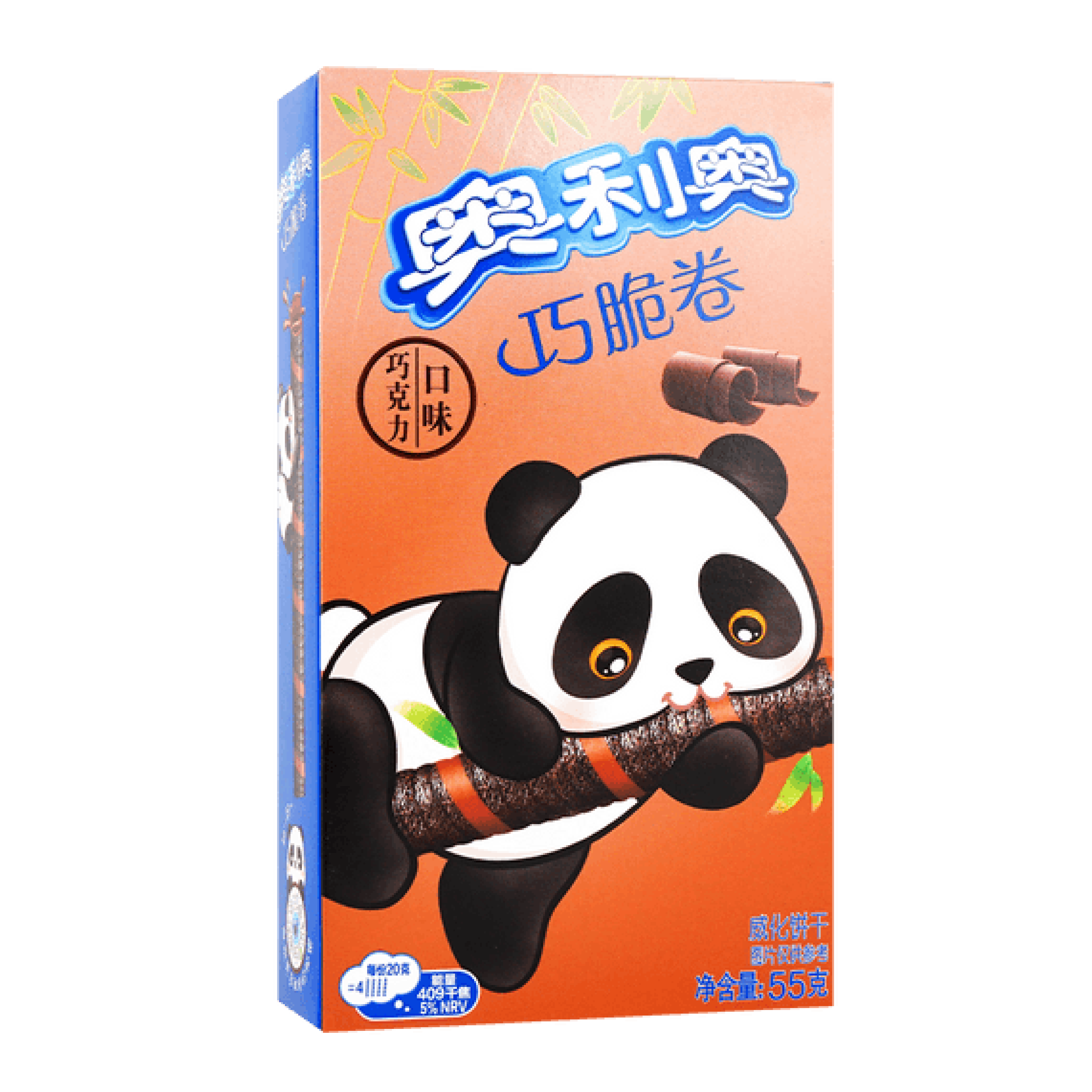 Oreo Panda Chocolate Flavor Wafer Rolls 1.94oz (China)