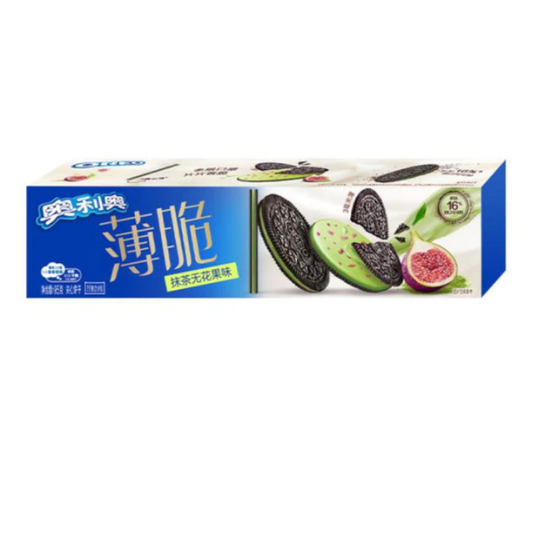 Oreo Ultra Thin Matcha Flavor Fig Cookies 3.35oz (China)