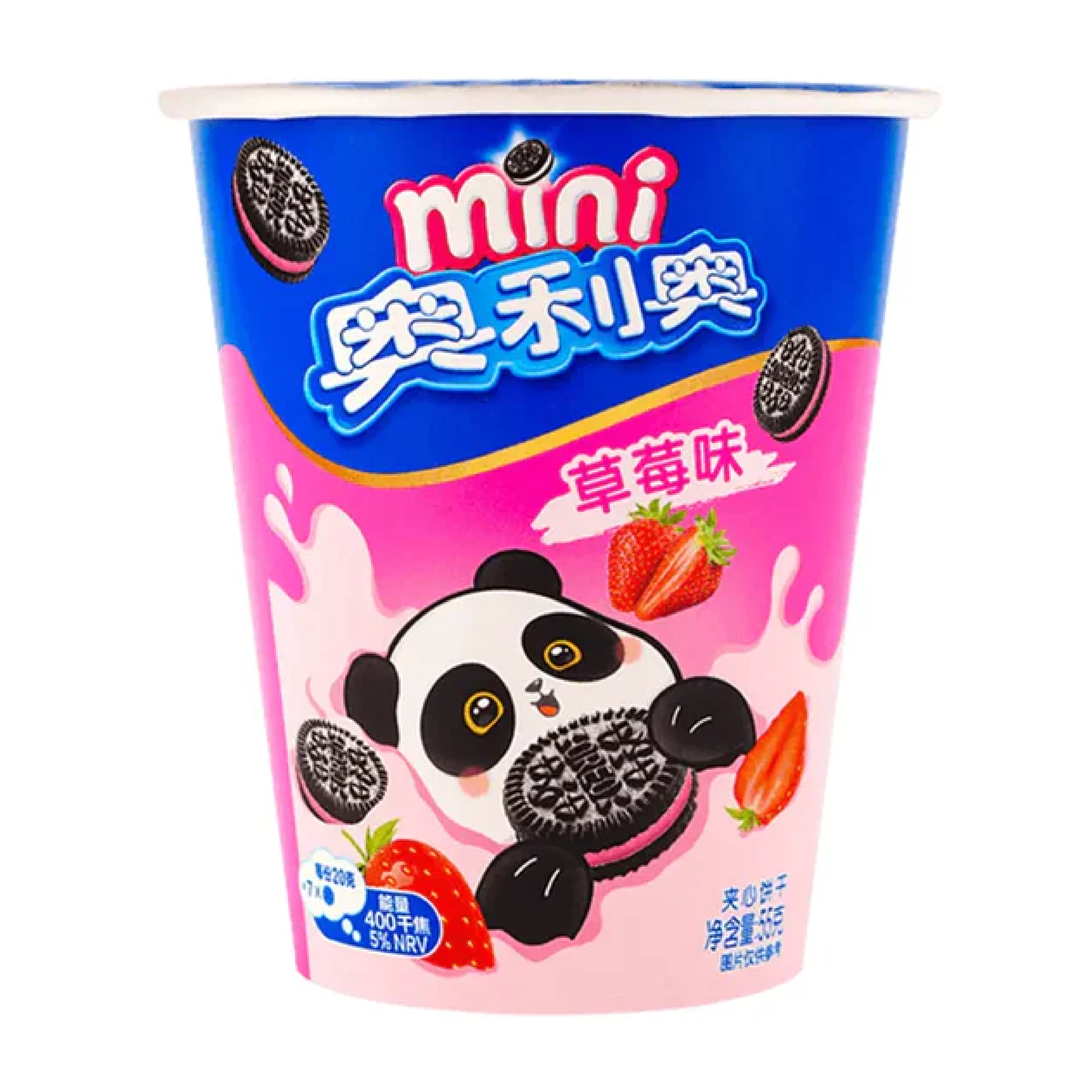 Oreo Strawberry Flavor Mini Cookies 1.94oz (China)