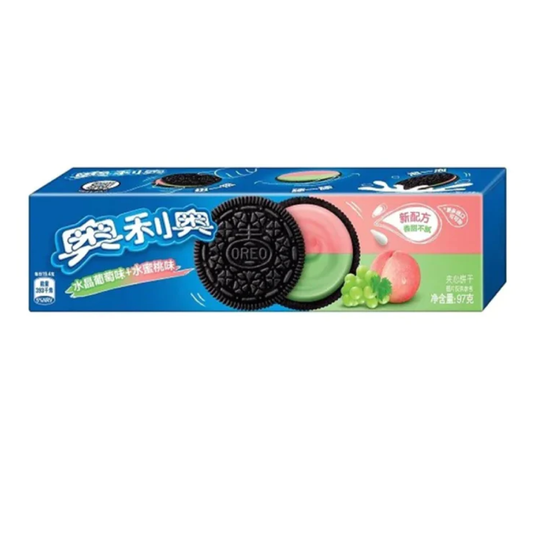 Oreo Raisins & Peach Flavor Sandwich Cookies 3.42oz (China)