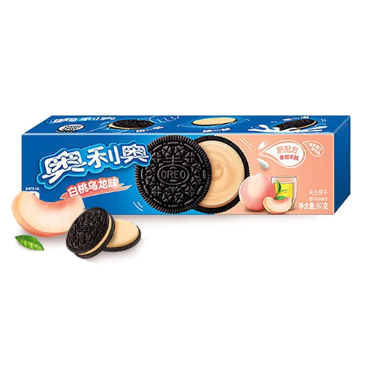 Oreo Peach Oolong Tea Flavor Sandwich Cookies 3.42oz (China)