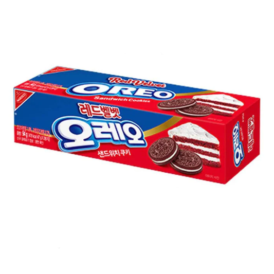 Oreo Red Velvet Flavor Sandwich Cookies 3.31oz (Korea)