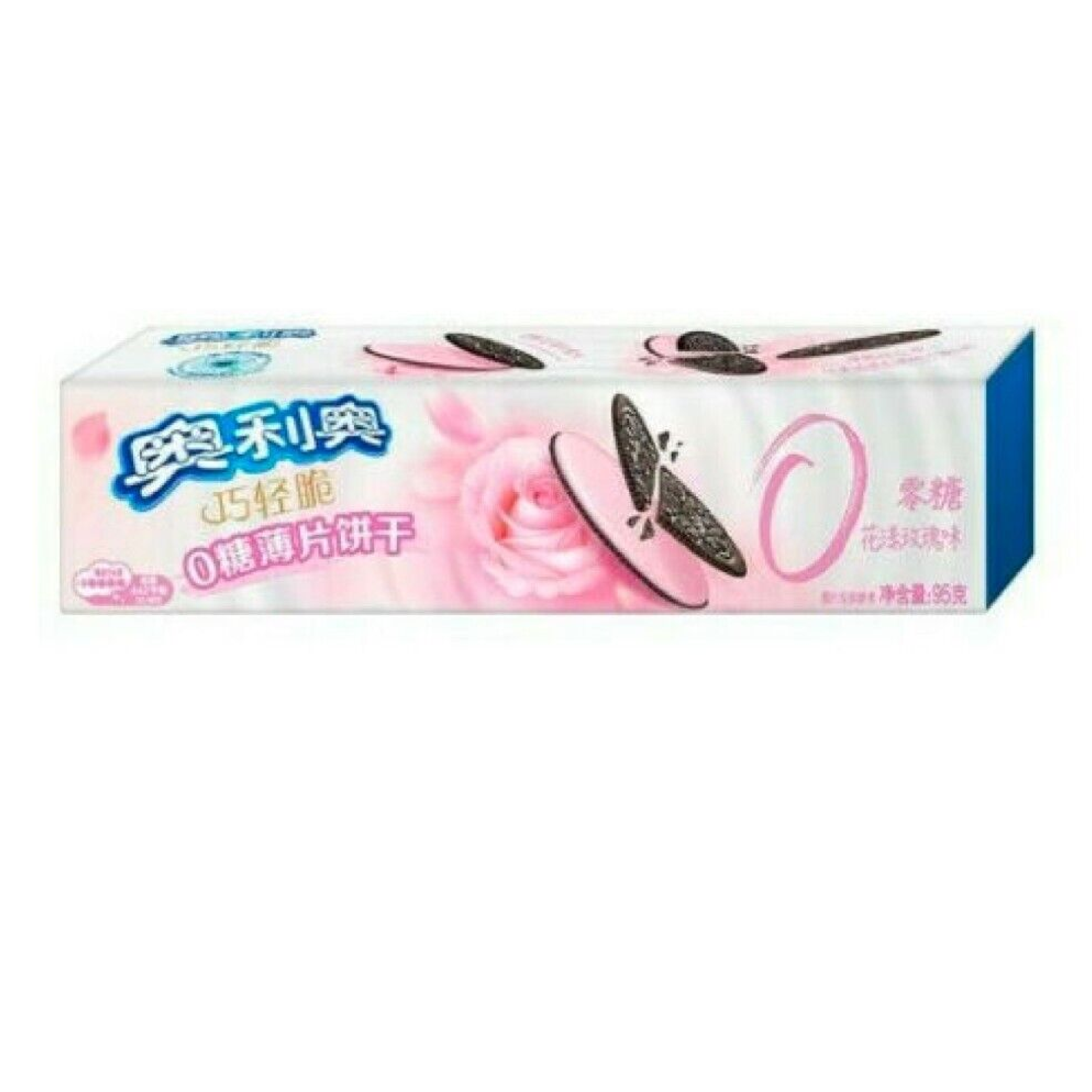 Oreo Ultra Thin Zero Calories Rose Flavor Fig Cookies 3.35oz (China)