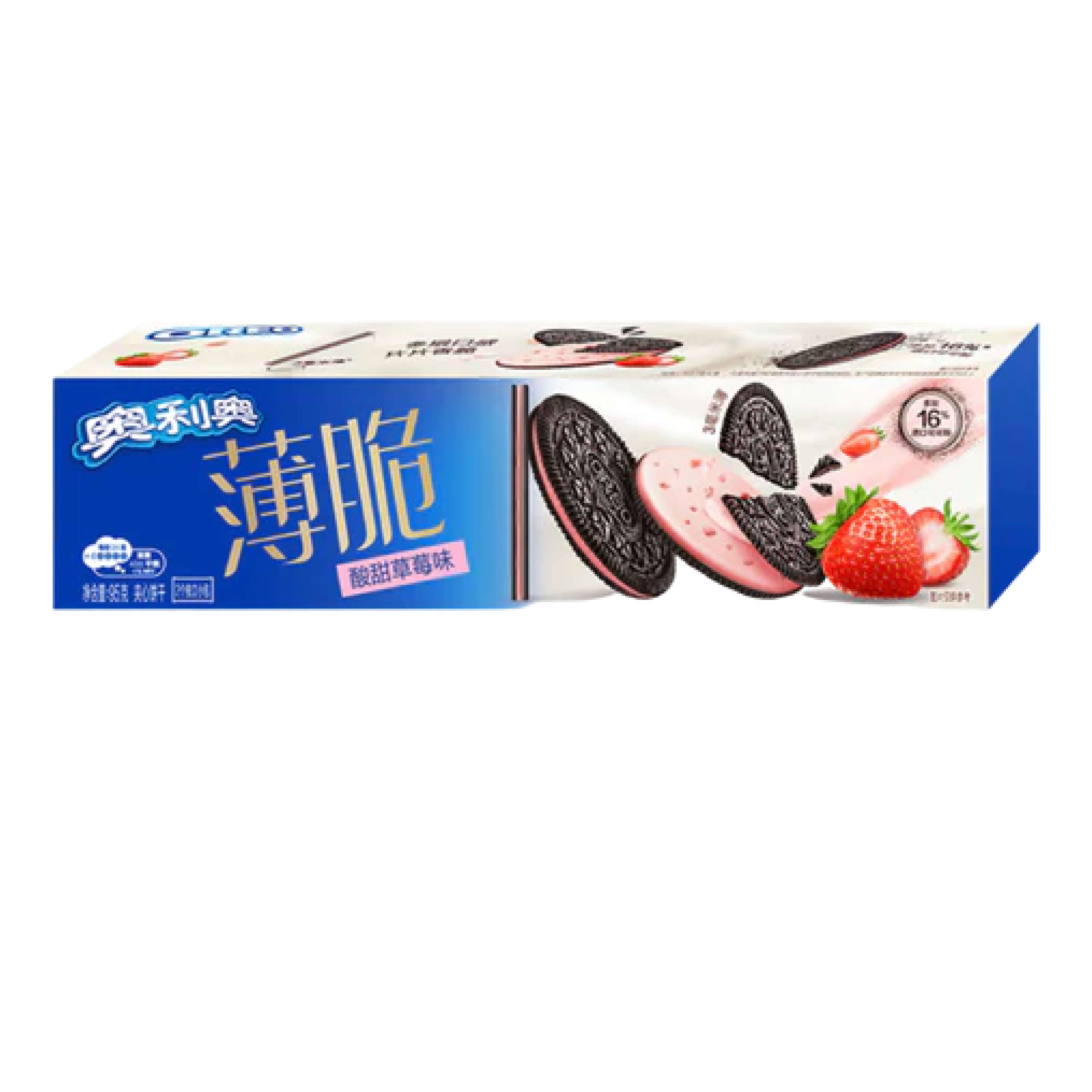 Oreo Ultra Thin Sour Strawberry Flavor Fig Cookies 3.35oz (China)