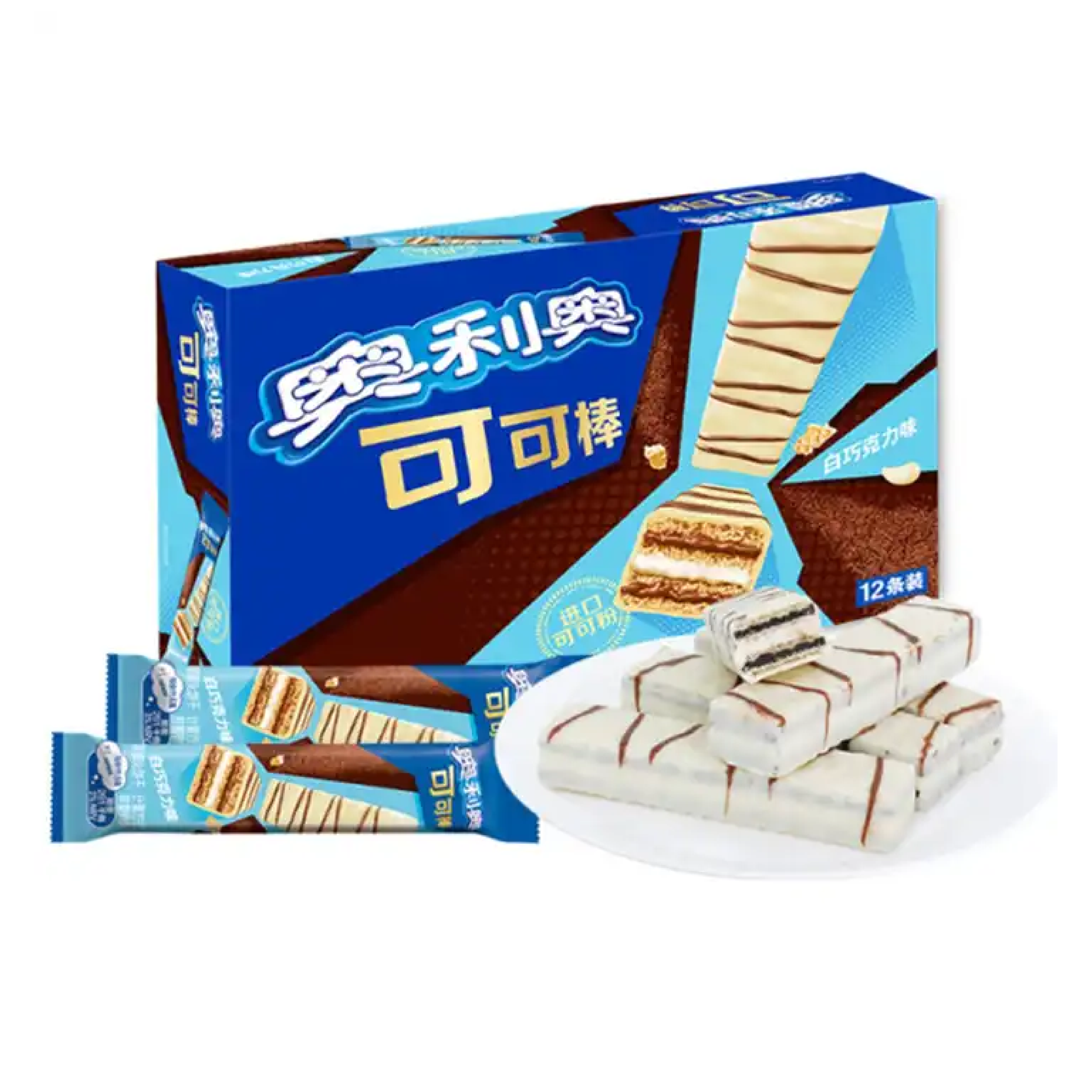 Oreo White Chocolate Flavor Chocolate Sticks 0.41oz (China)