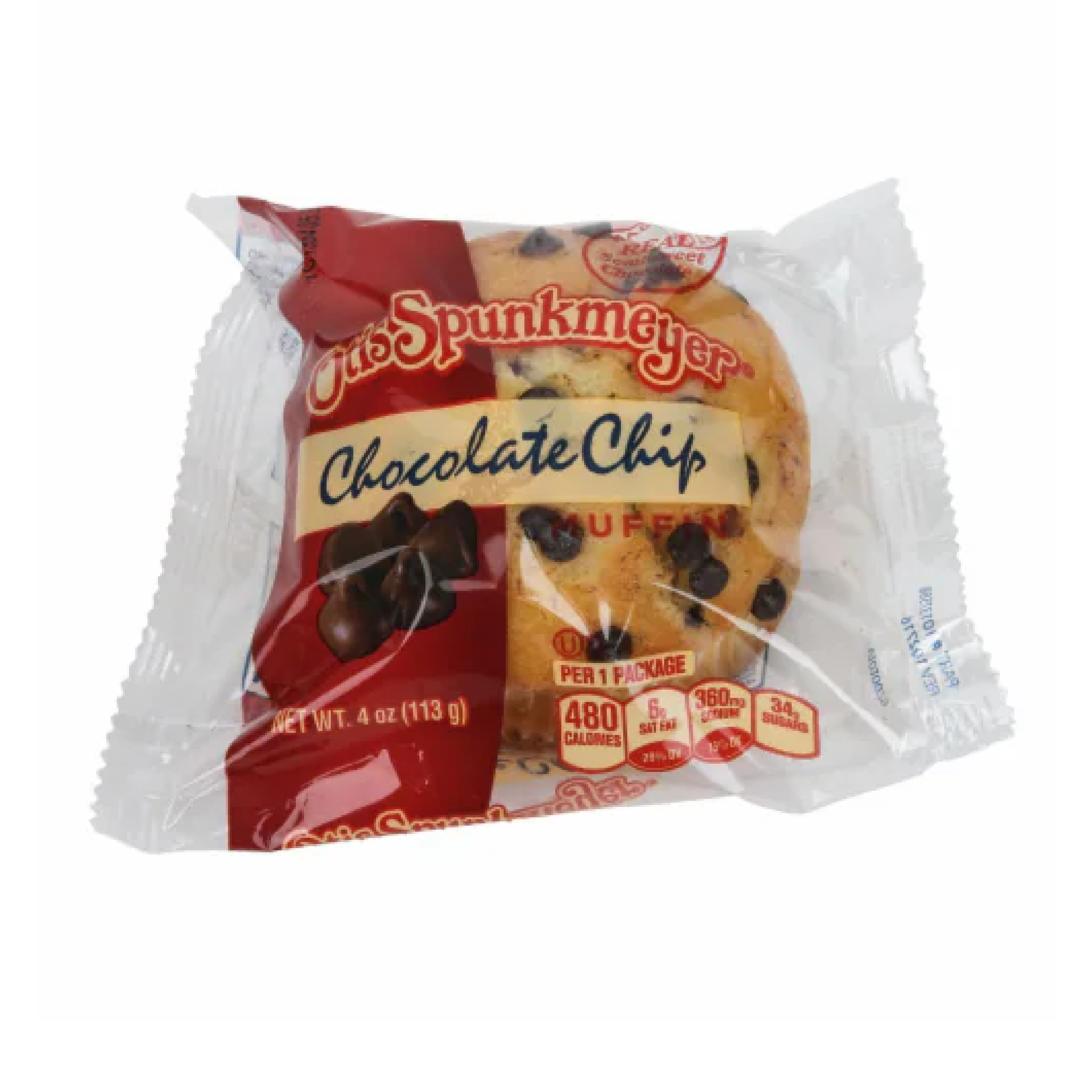 Otis Spunkmeyer Chocolate Chip Muffin 4oz