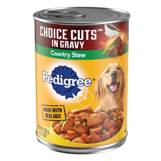 Pedigree Country Stew Choice Cuts In Gravy 13.2oz