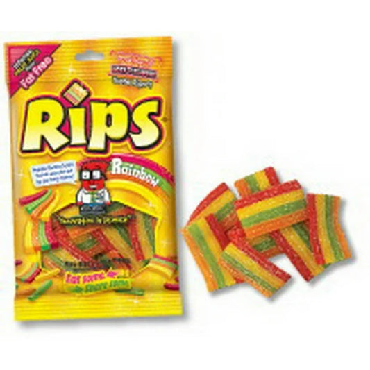 Rips Bites Rainbow 4oz Peg Bag