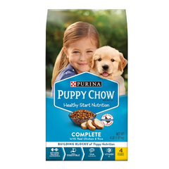 Purina Puppy Chow Real Chicken & Rice 4lbs