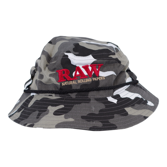 Raw Camouflage Smoker Man's Bucket Hats