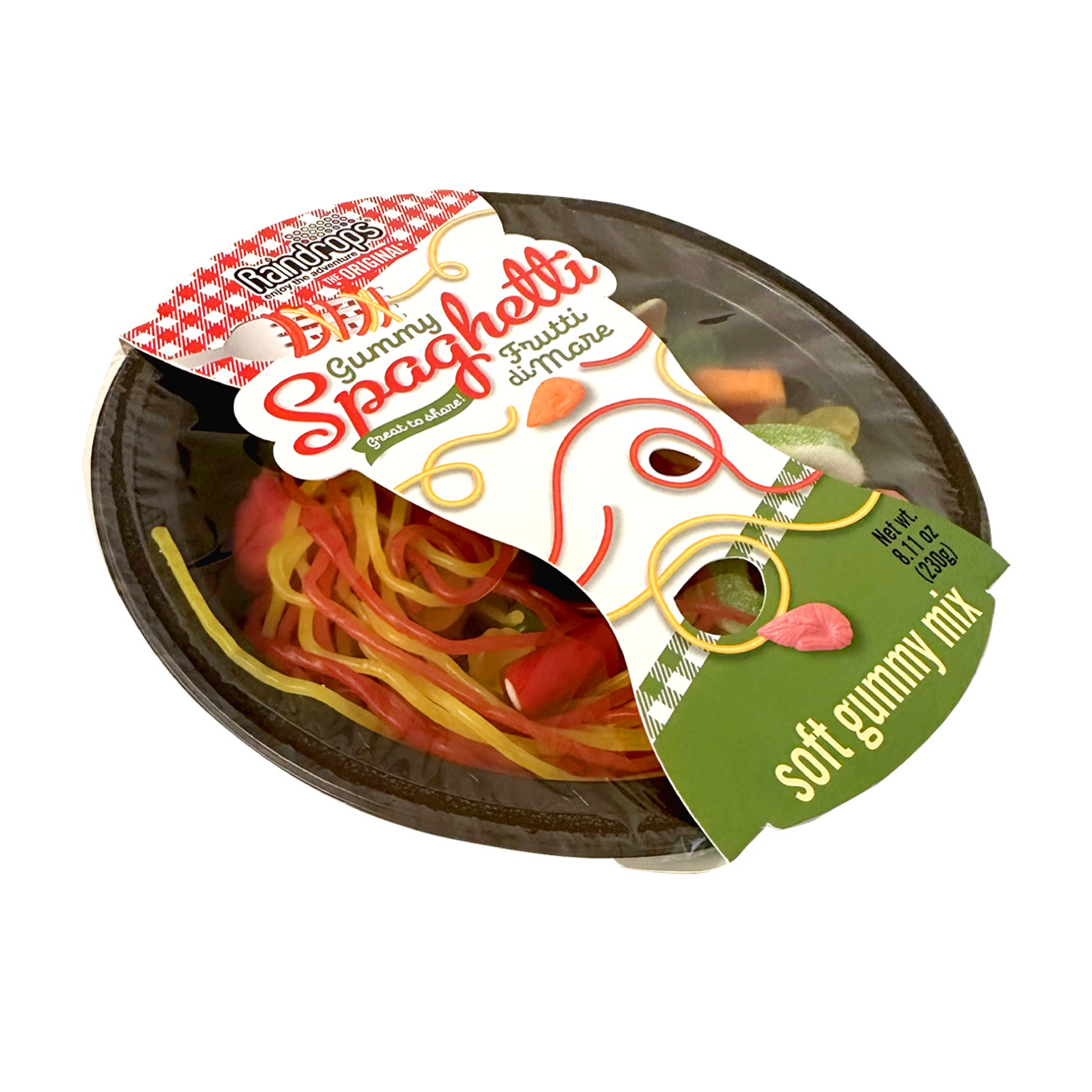 Raindrops Spaghetti Frutti De Mare Gummy 8.11oz