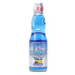 Hana Ramune Blue Hawaii Carbonated Soft Drink 200ml (Japan)