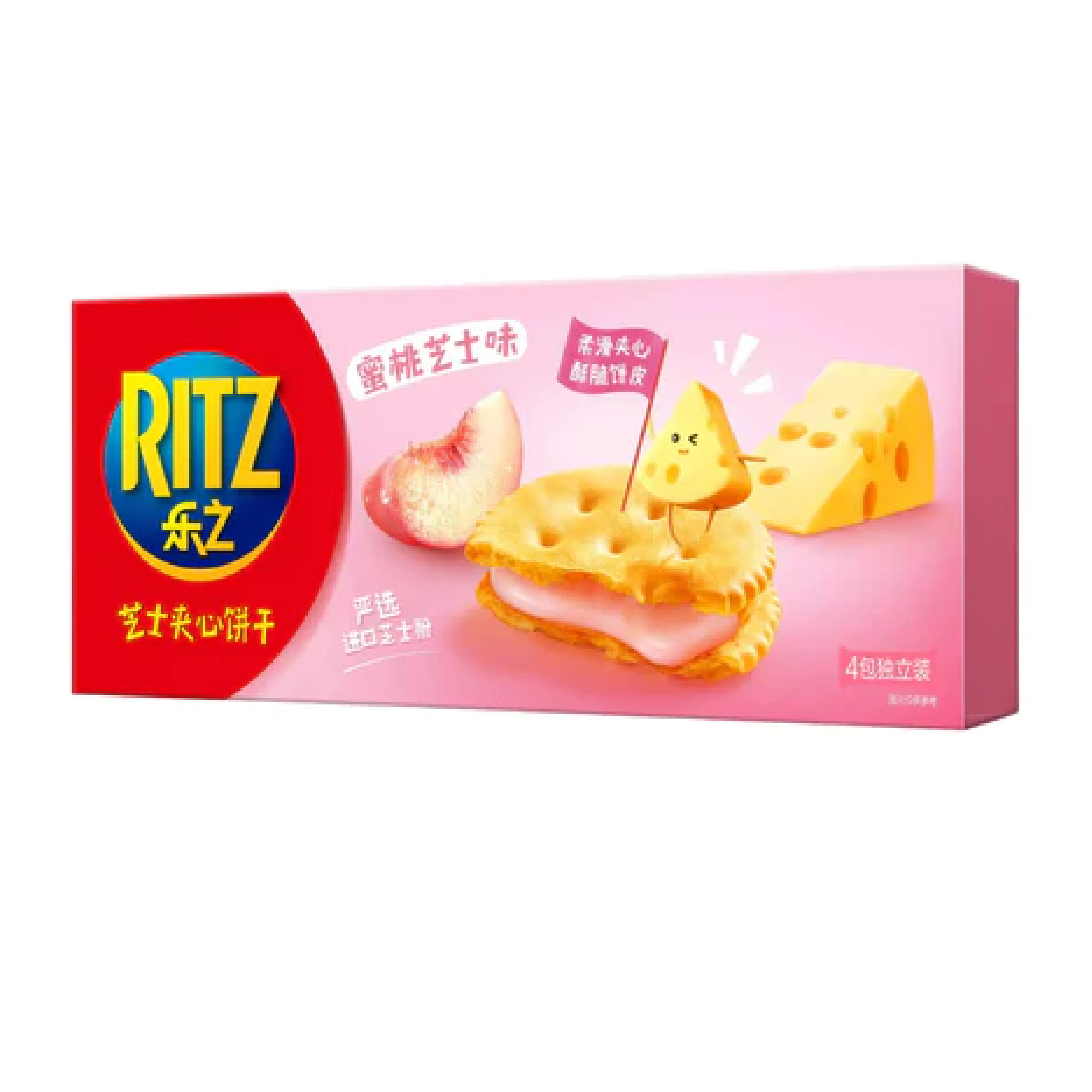 Ritz Peach & Cheese Flavor Crackers 7.68oz (China)